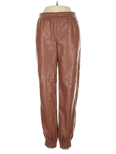 Pre-owned Babaton Track Pants In Brown