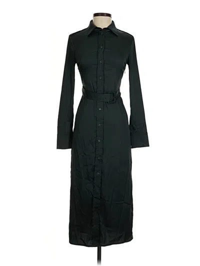 Pre-owned Babaton Trenchcoat In Green