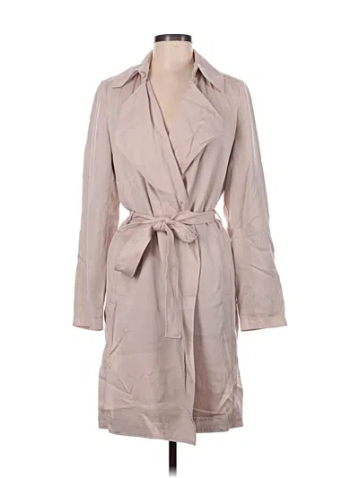 Pre-owned Babaton Trenchcoat In Tan