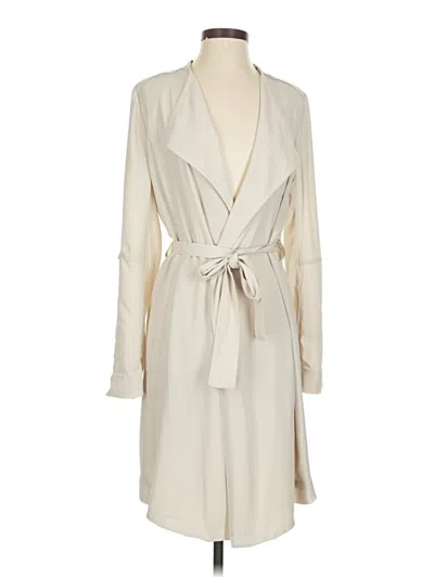 Pre-owned Babaton Trenchcoat In White