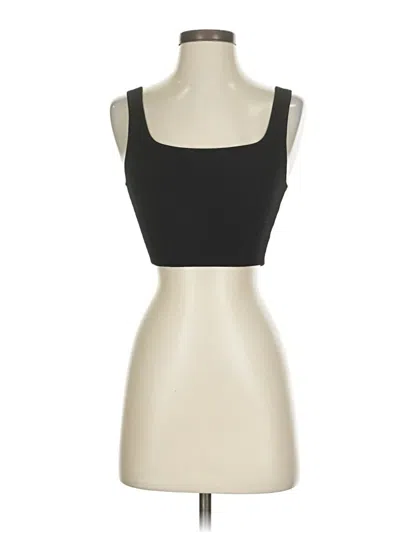 Pre-owned Babaton Tube Top Black Square Neckline Tops