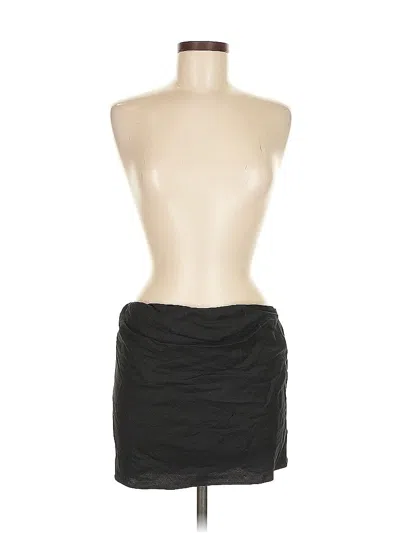 Pre-owned Babaton Tube Top Black Strapless Neckline Tops