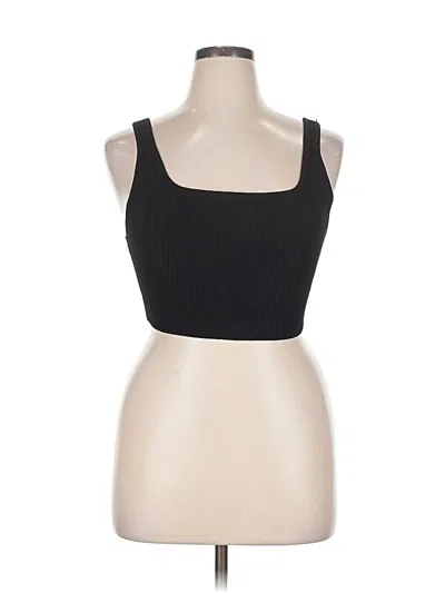 Pre-owned Babaton Tube Top Black Strapless Neckline Tops