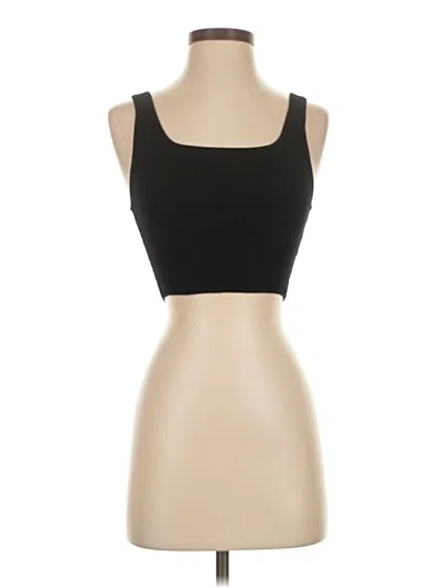 Pre-owned Babaton Tube Top Black Strapless Neckline Tops