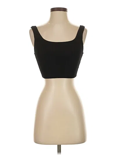 Pre-owned Babaton Tube Top Black Strapless Neckline Tops