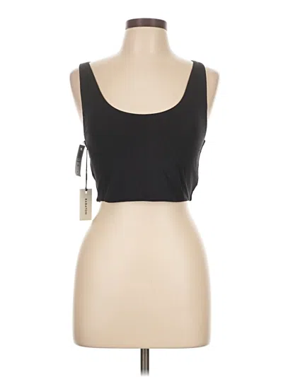 Pre-owned Babaton Tube Top Black Strapless Neckline Tops