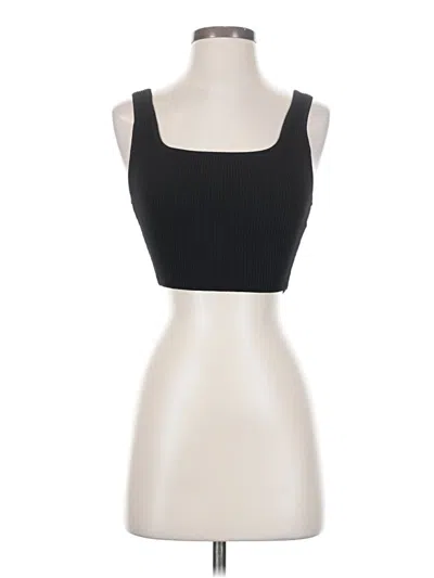 Pre-owned Babaton Tube Top Black Strapless Neckline Tops