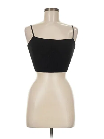 Pre-owned Babaton Tube Top Black Strapless Neckline Tops