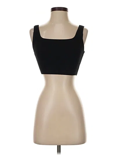 Pre-owned Babaton Tube Top Black Strapless Neckline Tops