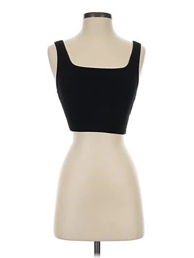 Pre-owned Babaton Tube Top Black Strapless Neckline Tops