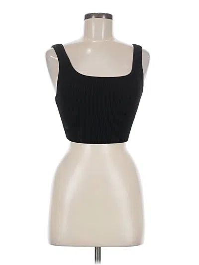 Pre-owned Babaton Tube Top Black Strapless Neckline Tops
