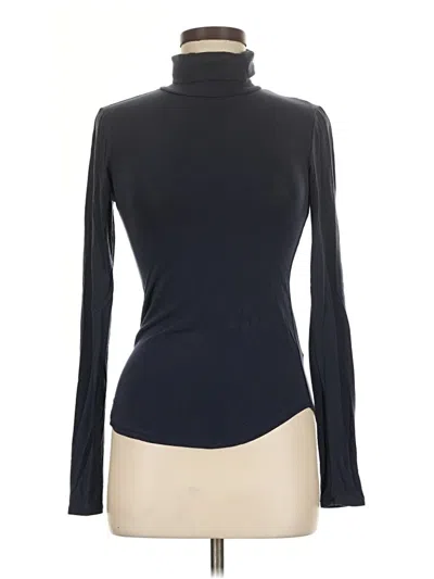 Pre-owned Babaton Turtleneck Sweater In Blue