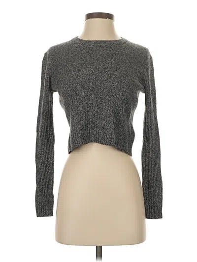 Pre-owned Babaton Turtleneck Sweater In Gray