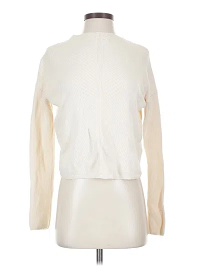 Pre-owned Babaton Turtleneck Sweater In Ivory
