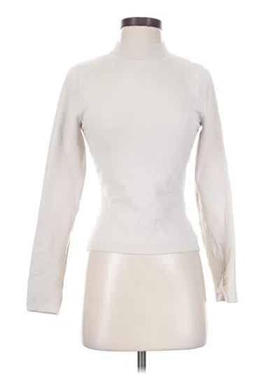 Pre-owned Babaton Turtleneck Sweater In Ivory