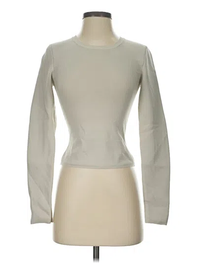 Pre-owned Babaton Turtleneck Sweater In Ivory