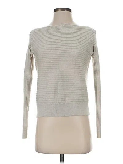 Pre-owned Babaton Turtleneck Sweater In Silver