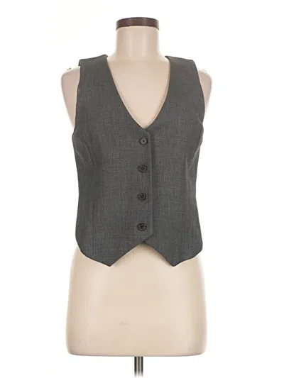 Pre-owned Babaton Vest In Gray