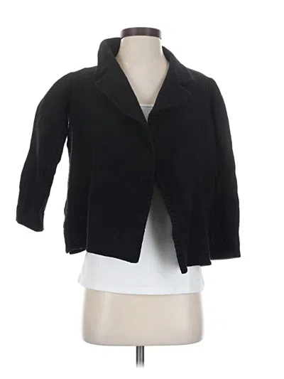 Pre-owned Babaton Wool Blazer Jacket In Black