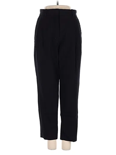 Pre-owned Babaton Wool Pants In Black