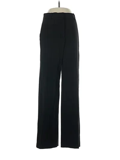 Pre-owned Babaton Wool Pants In Black
