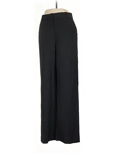 Pre-owned Babaton Wool Pants In Black
