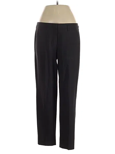 Pre-owned Babaton Wool Pants In Black