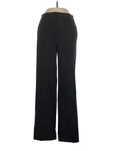 Pre-owned Babaton Wool Pants In Black