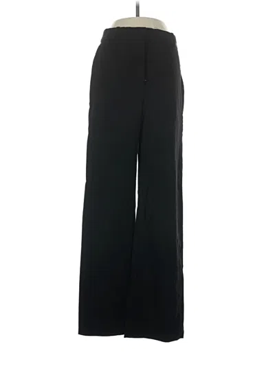 Pre-owned Babaton Wool Pants In Black