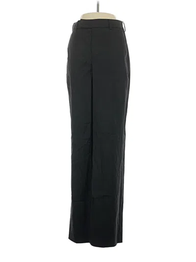 Pre-owned Babaton Wool Pants In Black