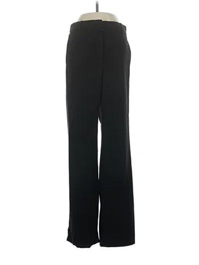 Pre-owned Babaton Wool Pants In Black