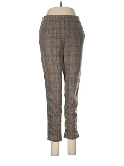 Pre-owned Babaton Wool Pants In Brown