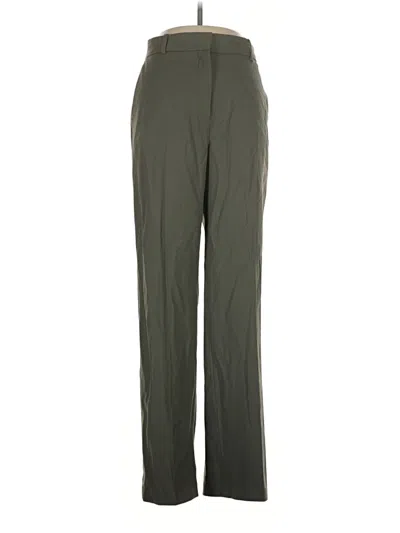 Pre-owned Babaton Wool Pants In Green