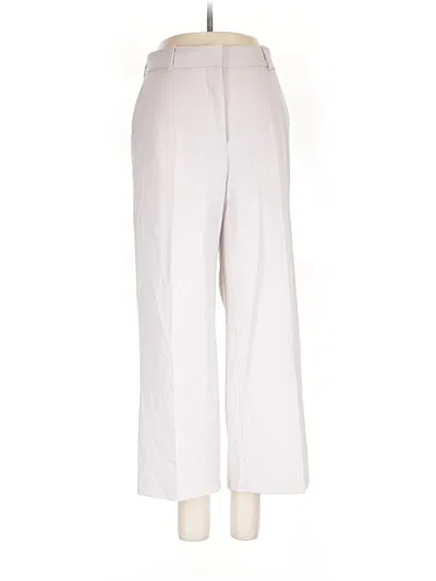 Pre-owned Babaton Wool Pants In White