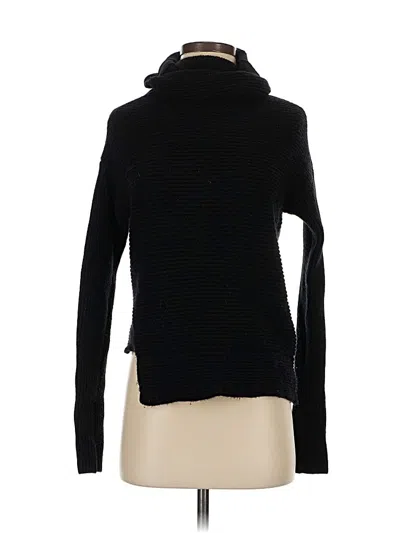 Pre-owned Babaton Wool Pullover Sweater In Black