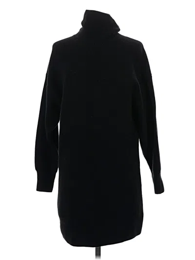 Pre-owned Babaton Wool Pullover Sweater In Black