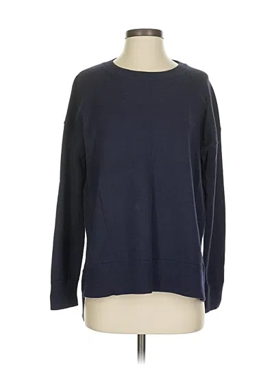 Pre-owned Babaton Wool Pullover Sweater In Blue
