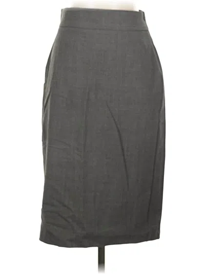 Babaton Wool Skirt In Black
