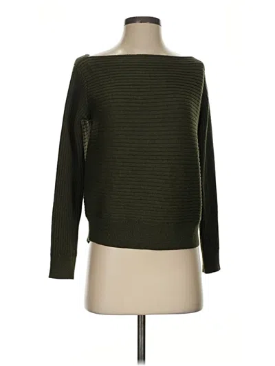 Pre-owned Babaton Wool Sweater In Green