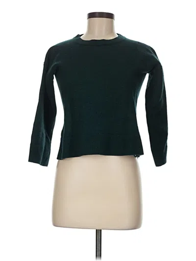 Pre-owned Babaton Wool Sweater In Teal