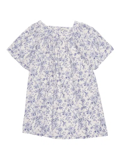 Babe And Tess Kids' Babe & Tess Ada Mini Dress In Blue