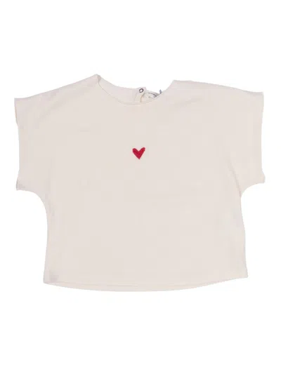 Babe And Tess Kids' Babe & Tess Amour T-shirt In Neutral