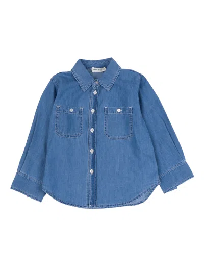 Babe And Tess Kids' Babe & Tess Denim Shirt In Blue