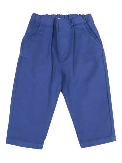 Babe And Tess Kids' Babe & Tess Luca Pants Da Mod. 8058 Lunga In Blue