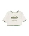 Babe And Tess Babe & Tess Newborn Boy Sweater Ivory Size 3 Cotton In White