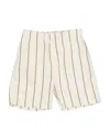 Babe And Tess Babe & Tess Newborn Girl Shorts & Bermuda Shorts Ivory Size 3 Cotton In White