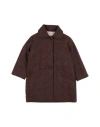 Babe And Tess Babe & Tess Toddler Girl Coat Brown Size 6 Polyester, Wool In Brown