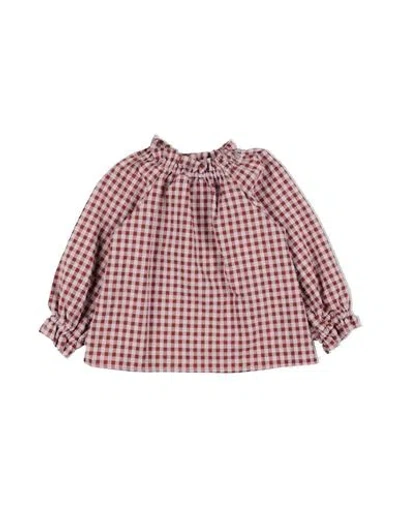 Babe And Tess Babies' Babe & Tess Toddler Girl Top Antique Rose Size 6 Cotton In Pink