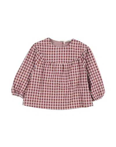 Babe And Tess Babies' Babe & Tess Toddler Girl Top Antique Rose Size 6 Cotton In Pink