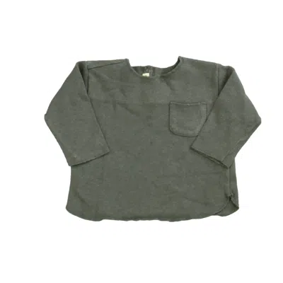 Babe And Tess Kids' Unisex Grey Long Sleeve Shirt In Gray